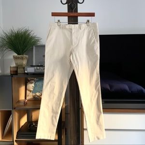🌿Gucci Bumblebee Off White Slim Chinos🌿